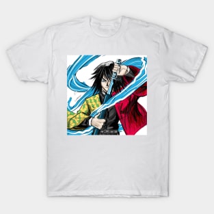 giyu tomioka the water hashira ecopop in demon slayer T-Shirt